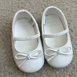 Janie and Jack baby bow flat